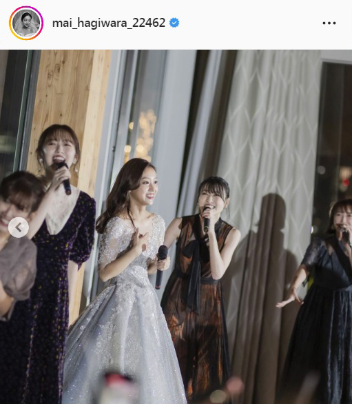 萩原舞さんのインスタグラムより