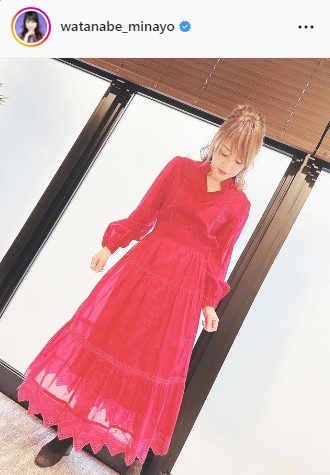 渡辺美奈代のインスタグラムより