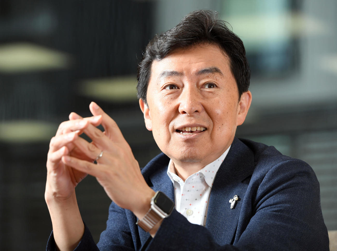 笠井信輔アナウンサー（2022年6月撮影）
