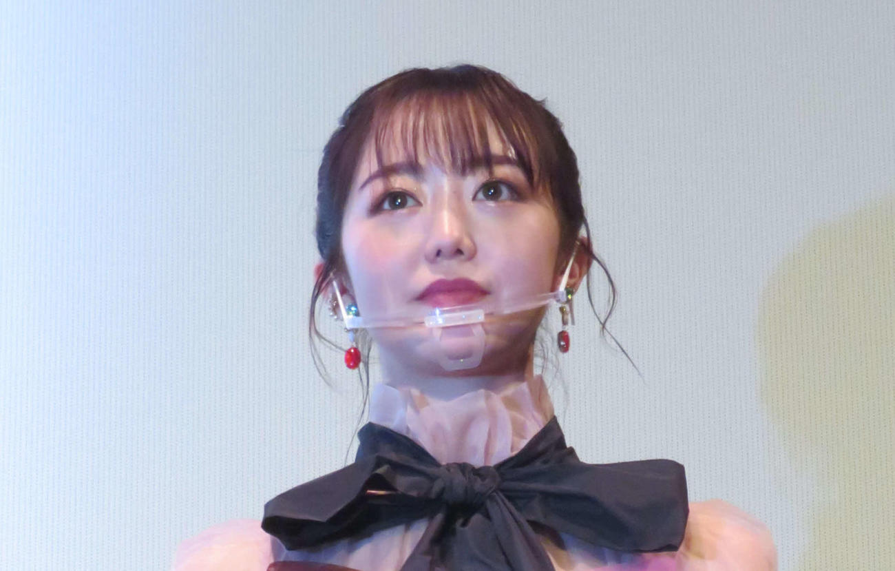 峯岸みなみ（2022年5月撮影）