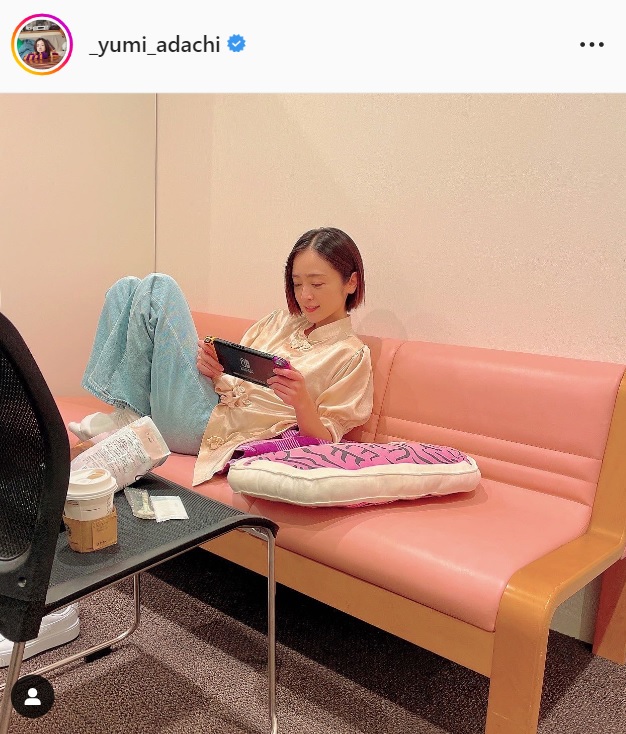 安達祐実のインスタグラムより