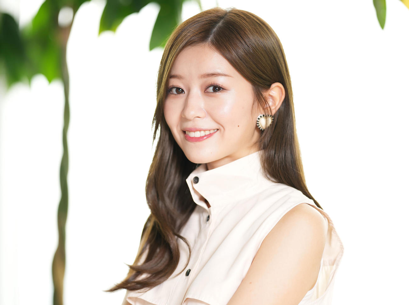フジテレビ系連続ドラマ「エルピス－希望、あるいは災い－」に出演する石崎日梨（撮影・鈴木みどり）
