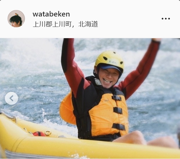 渡部建のインスタグラムより