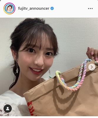 フジテレビアナウンサー公式インスタグラムより