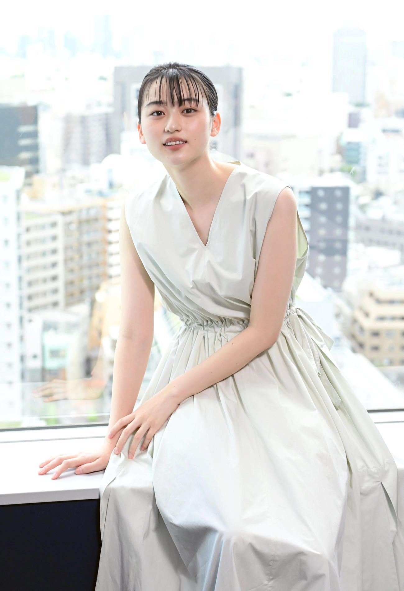 映画「月の満ち欠け」への出演など活躍の場を広げている菊池日菜子（撮影・小沢裕）