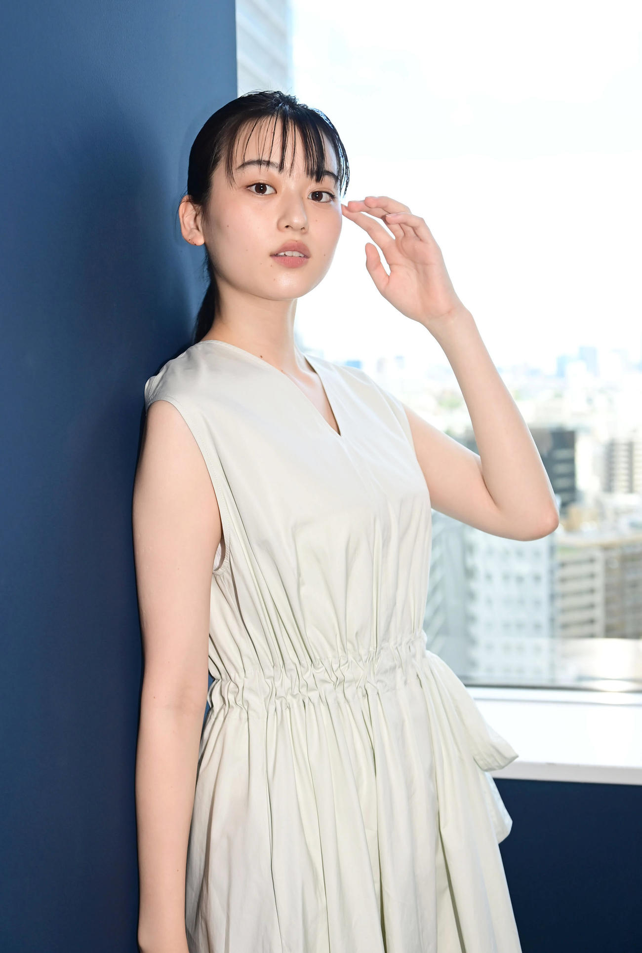 映画「月の満ち欠け」への出演など活躍の場を広げている菊池日菜子（撮影・小沢裕）