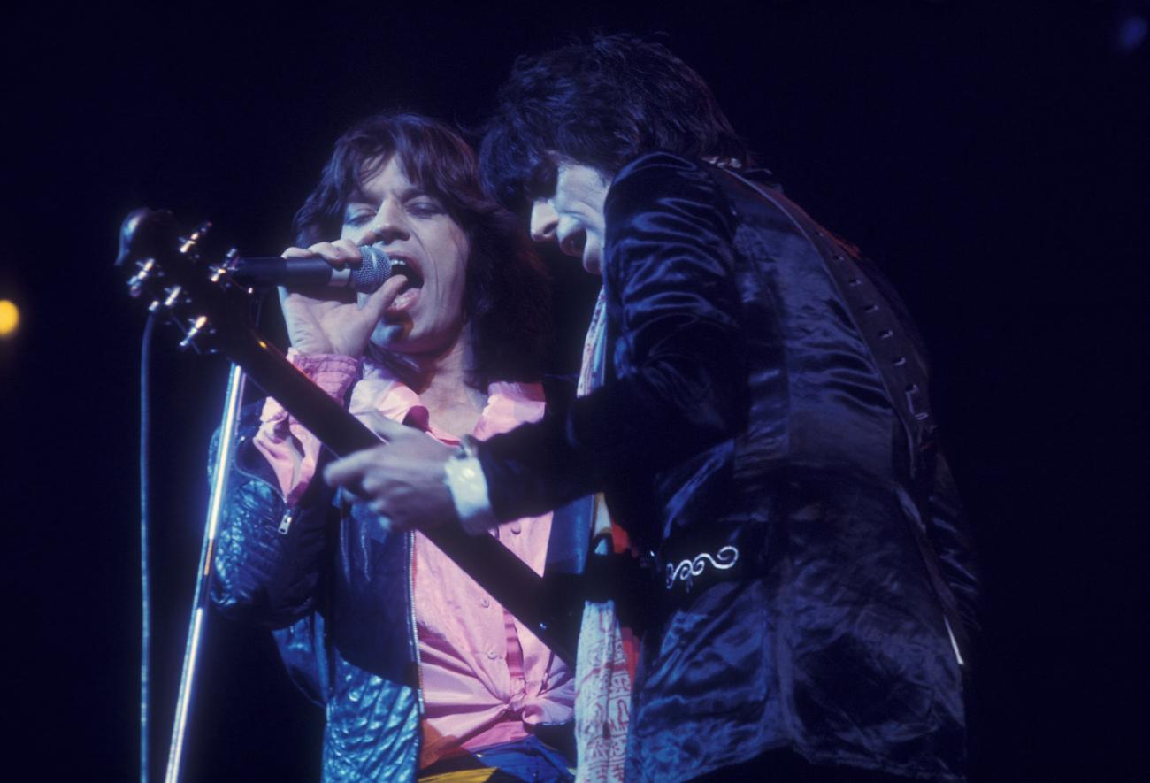 ローリング・ストーンズのミック・ジャガー（左）キース・リチャーズ　Photo by Watal Asanuma／Shinko Music Archives