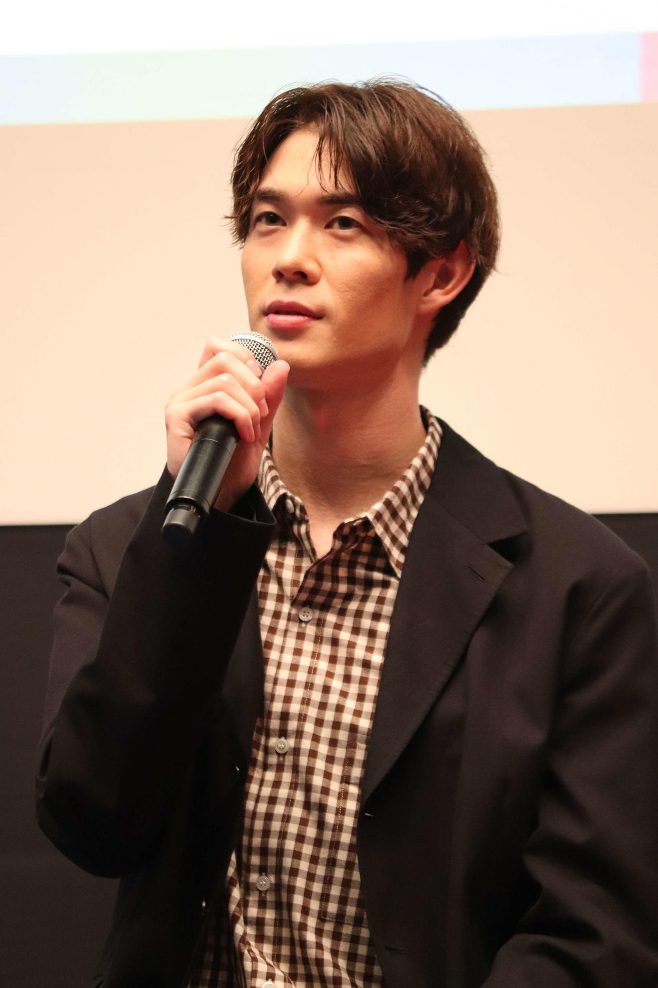 「僕愛」「君愛」スペシャルトークイベントに登壇した宮沢氷魚（撮影・加藤理沙）