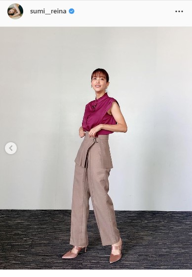 鷲見玲奈インスタグラムより