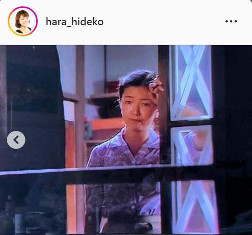原日出子のインスタグラムより