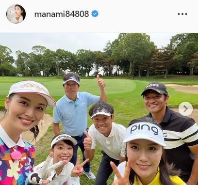 橋本マナミのインスタグラムより
