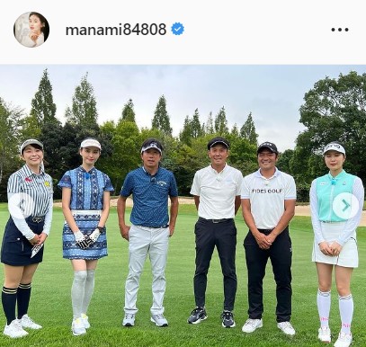 橋本マナミのインスタグラムより