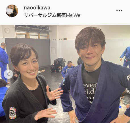 及川奈央のインスタグラムより