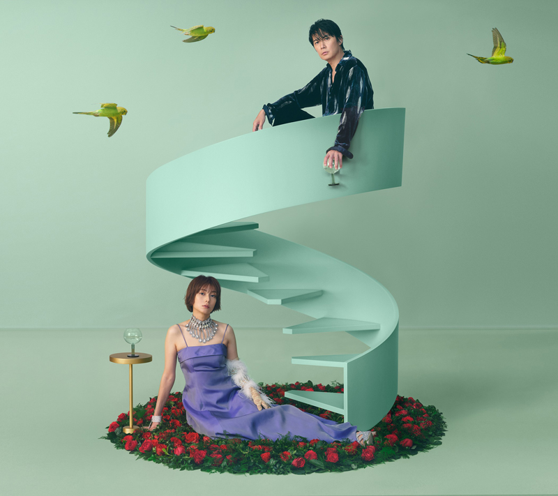 オリコン週間アルバムランキング初登場1位となった福山雅治×柴咲コウのユニットKOH＋「ヒトツボシ～ガリレオCollection 2007－2022～」