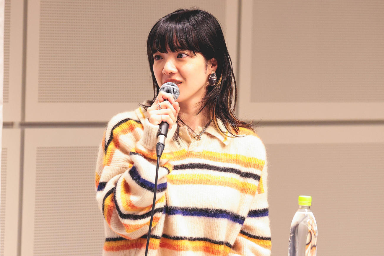 FM802の公開収録に出演したあいみょん（外部提供）
