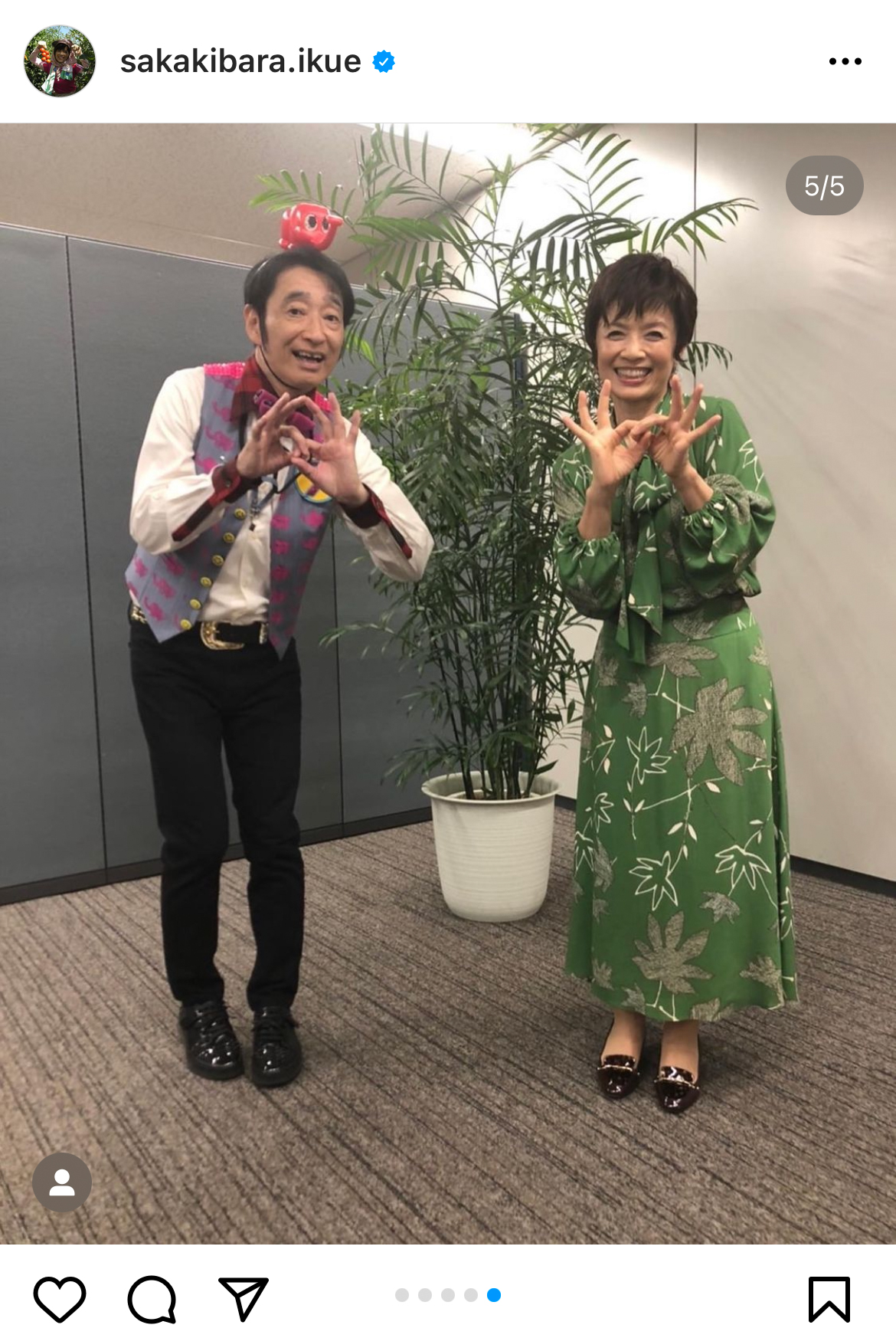 榊原郁恵が振付師ラッキィ池田氏との2ショット写真公開「踊ってまーす」ねんりんピックPR - 芸能写真ニュース : 日刊スポーツ