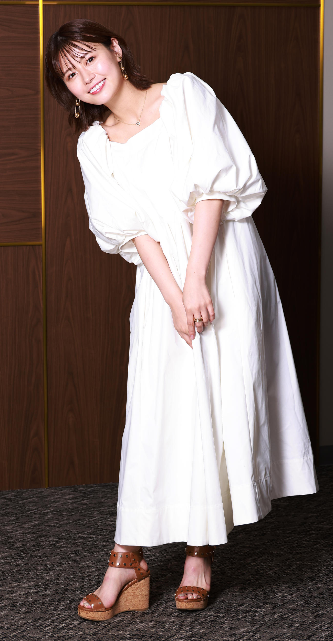 活躍の場を広げている井口綾子（撮影・中島郁夫）