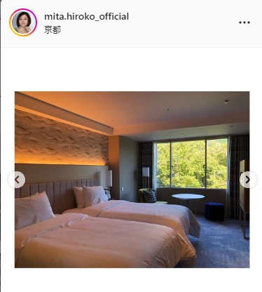三田寛子インスタグラムより