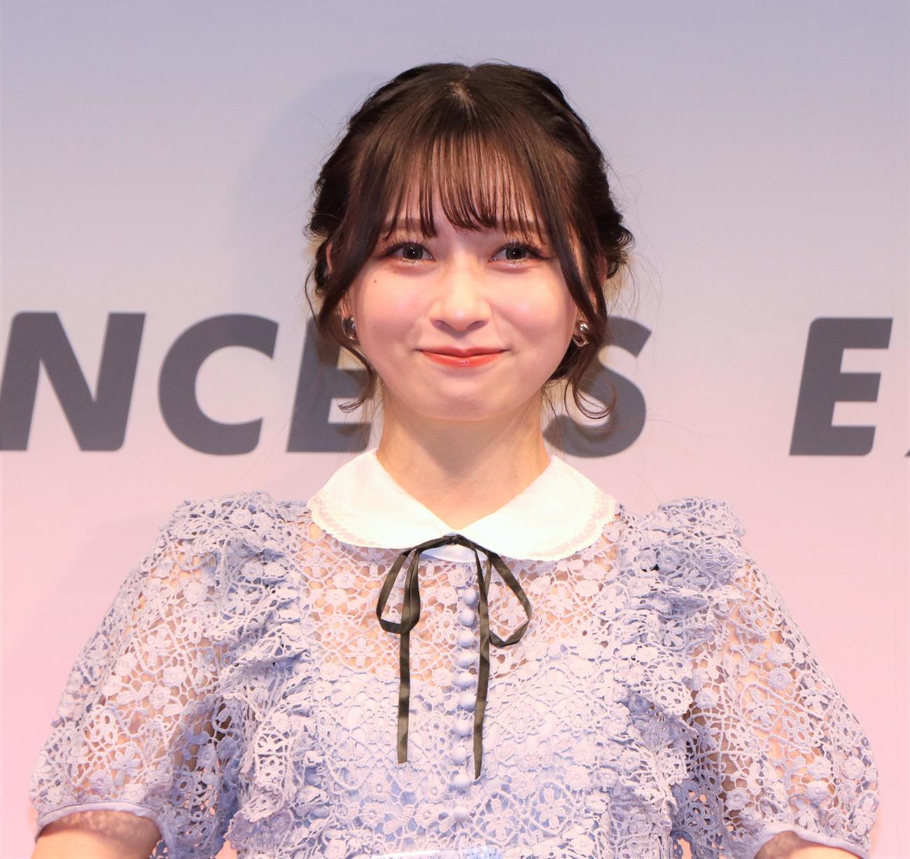 「第4回　Influencer’s EXPO 2022 A／W」で「インフルエンサーズアワード2022」を受賞したnanakoななこ（撮影・藤塚大輔）