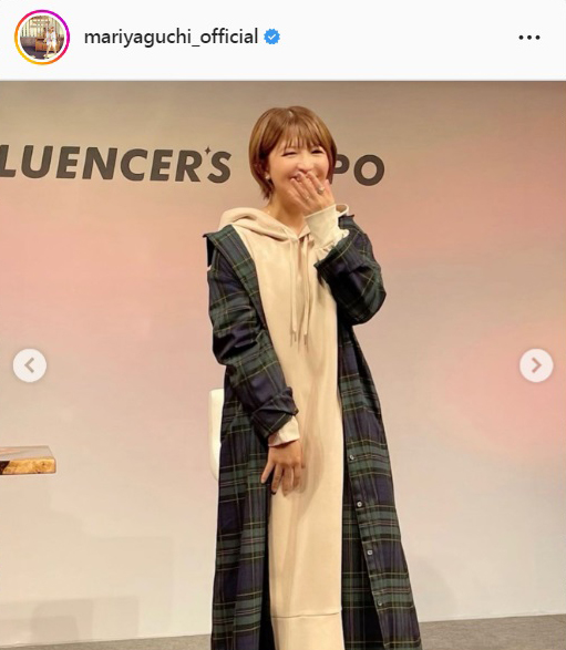 矢口真里のインスタグラムより