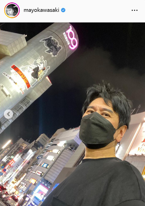 川崎麻世のインスタグラムより