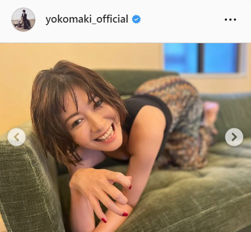 真木よう子のインスタグラムより
