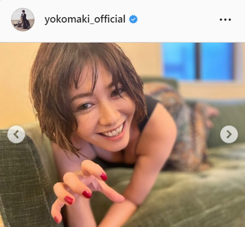 真木よう子のインスタグラムより