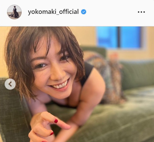 真木よう子のインスタグラムより