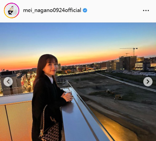 永野芽郁のインスタグラムより