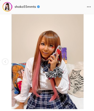 中川翔子インスタグラムより
