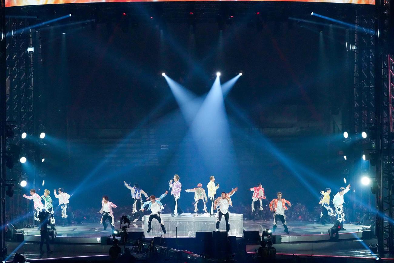 全国ドームツアー「POWER OF WISH」最終公演を行ったEXILE