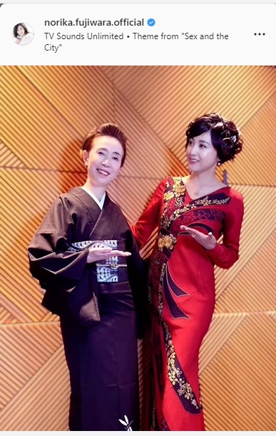 藤原紀香インスタグラムより
