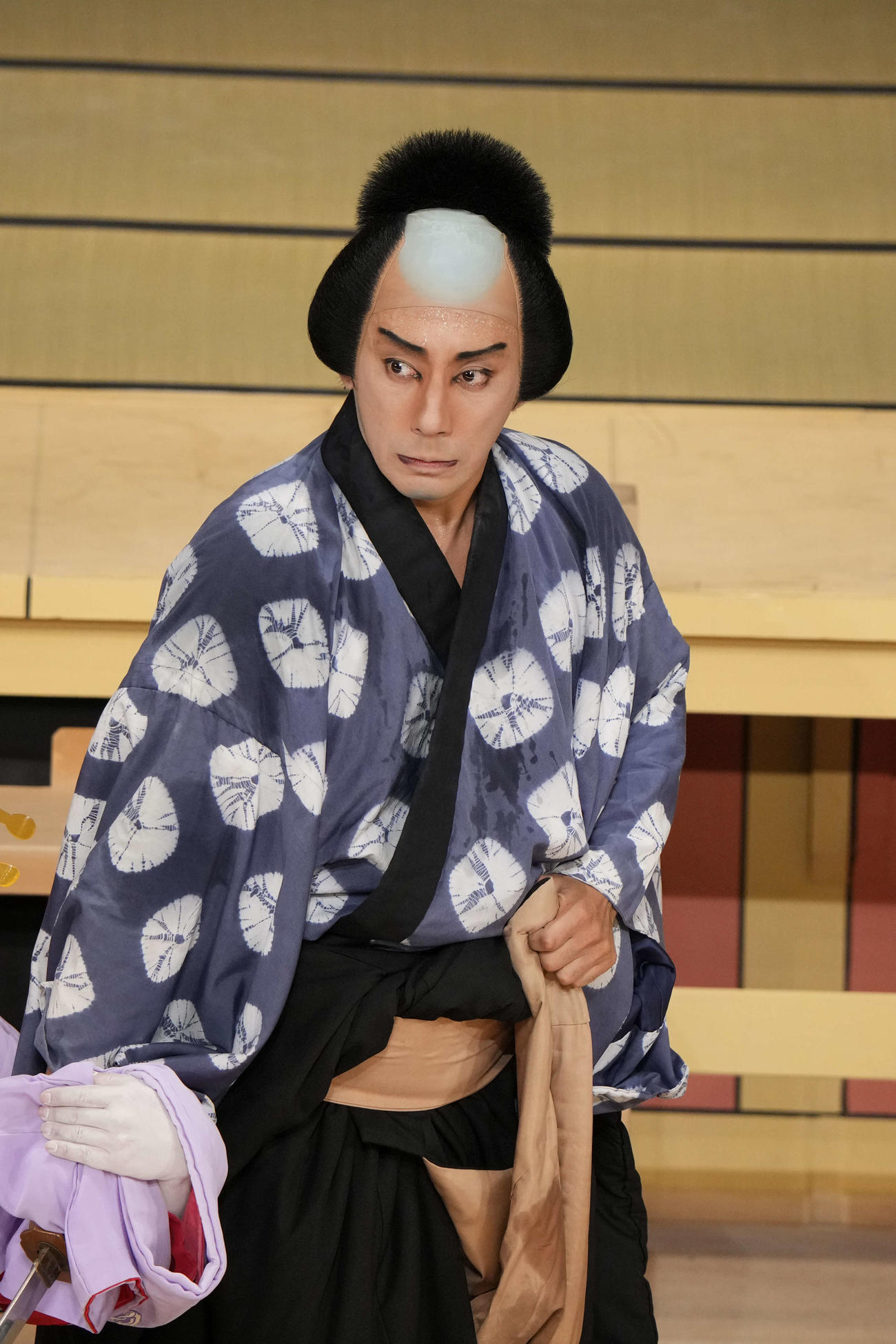 歌舞伎座9月公演「秀山祭九月大歌舞伎」の第三部「仮名手本忠臣蔵」祇園一力茶屋の場で「市川海老蔵」として最後の出演をした市川海老蔵（松竹提供）