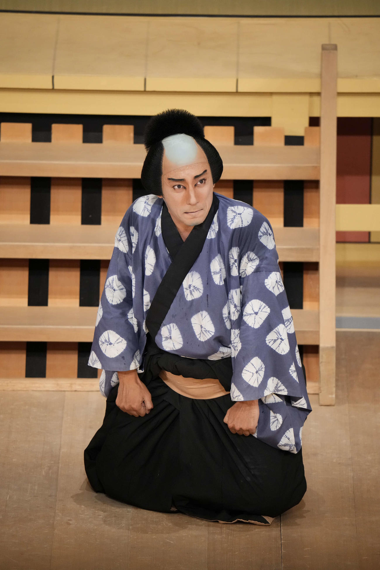 歌舞伎座9月公演「秀山祭九月大歌舞伎」の第三部「仮名手本忠臣蔵」祇園一力茶屋の場で「市川海老蔵」として最後の出演をした市川海老蔵（松竹提供）