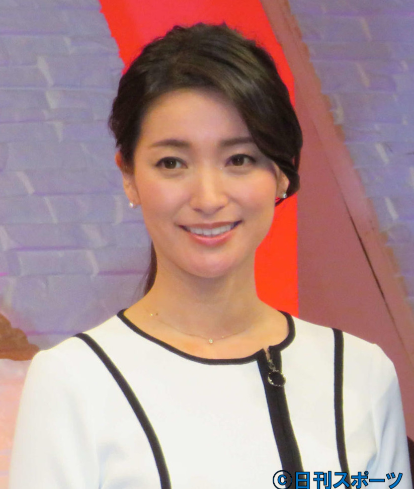 大江麻理子キャスター（17年12月撮影）