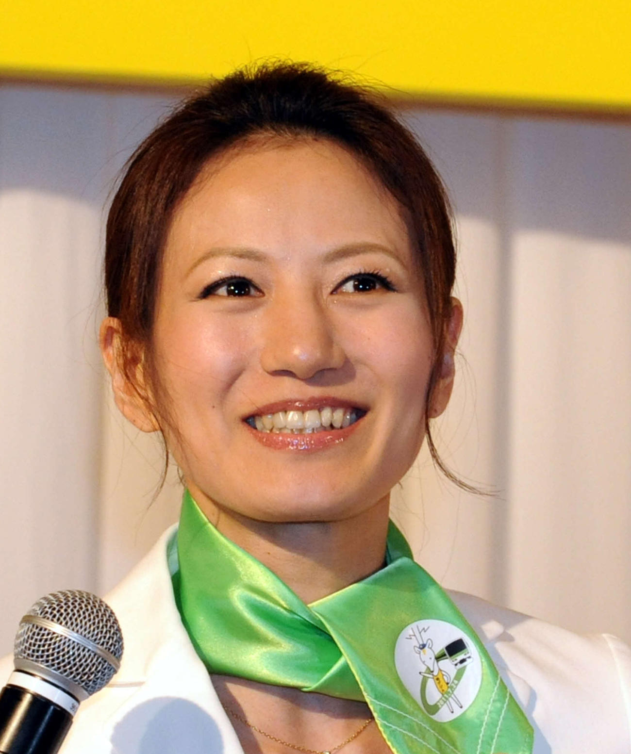地デジ推進大使当時の馬場典子アナ（2011年7月撮影）