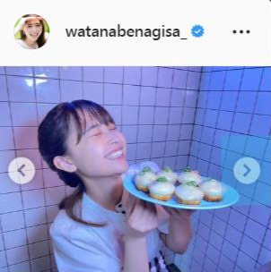 フジテレビ渡邊渚アナウンサーのインスタグラムより