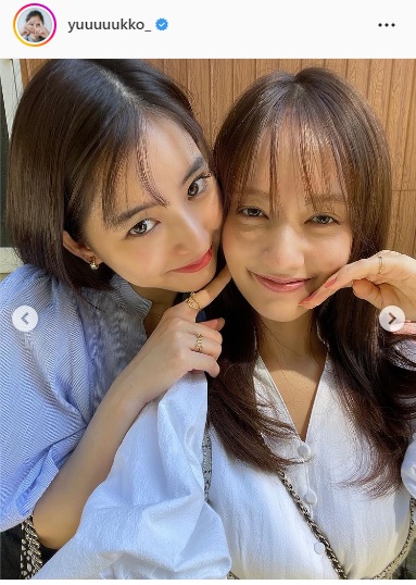 新木優子インスタグラムより