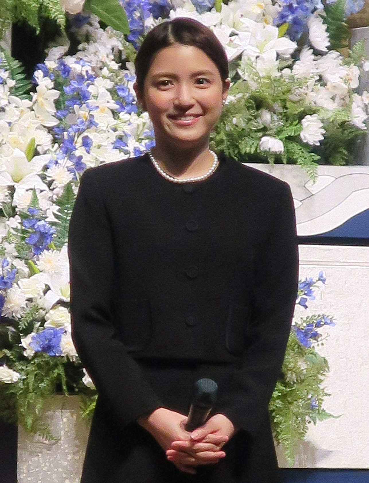 舞台「きっとこれもリハーサル」の初日取材会に登壇した川島海荷