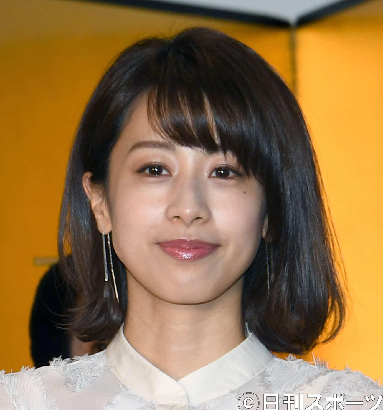 加藤綾子アナウンサー（2019年3月撮影）