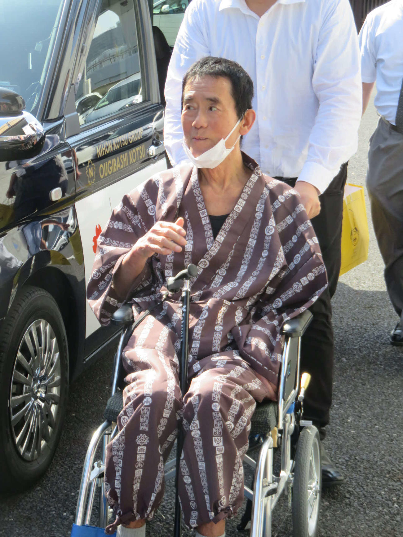三遊まつりに出席した三遊亭円楽さん（22年7月撮影）