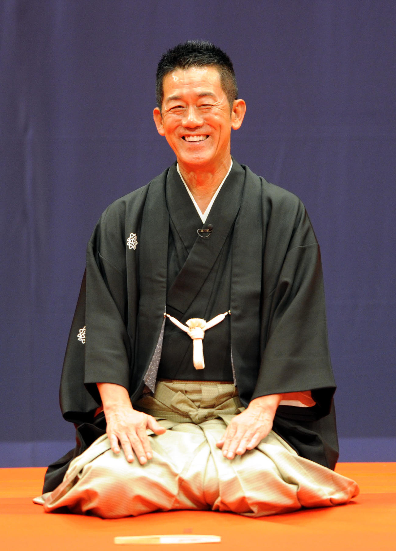 6代目「三遊亭円楽襲名披露」の東京公演を行った6代目三遊亭円楽さん（2010年10月撮影）