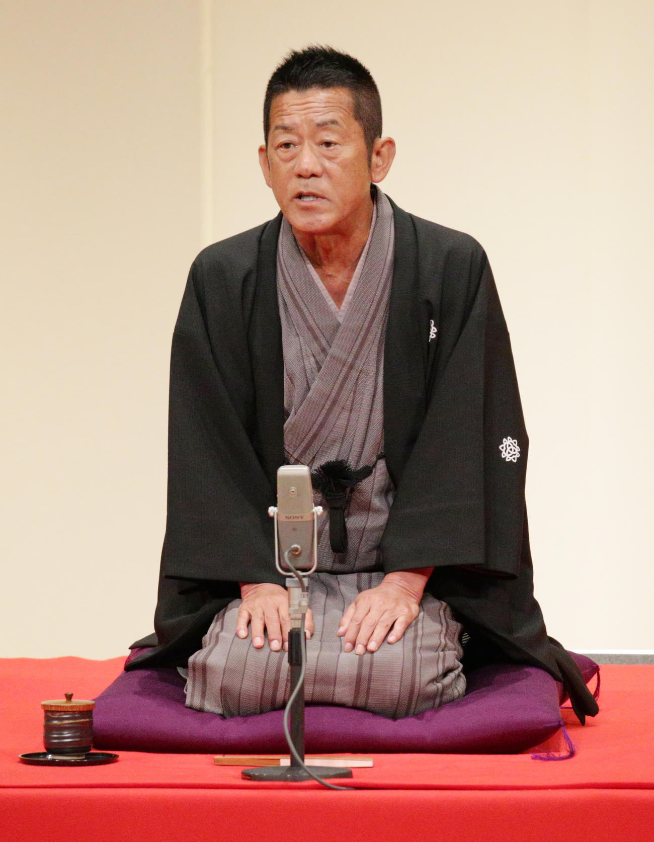 三遊亭円楽さん（15年5月撮影）