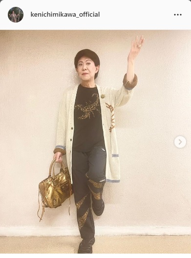 美川憲一インスタグラムより