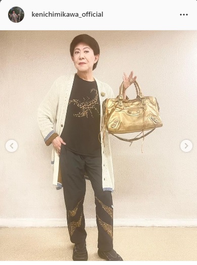 美川憲一インスタグラムより