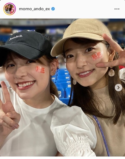 安藤萌々インスタグラムより