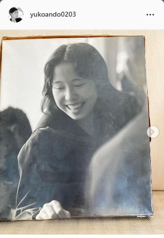 安藤優子インスタグラムより