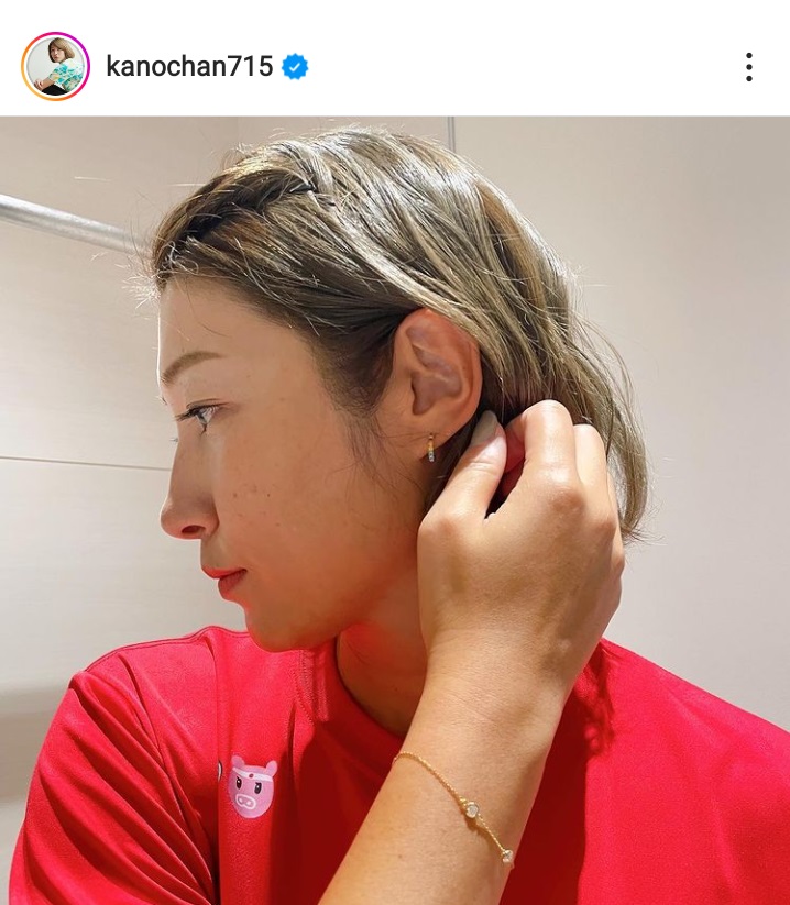 狩野舞子さんのインスタグラムより