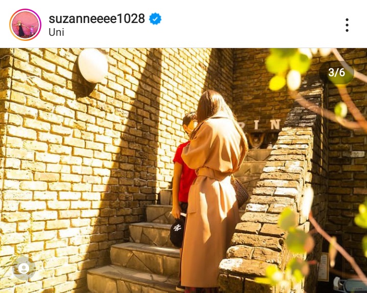 スザンヌのインスタグラムより