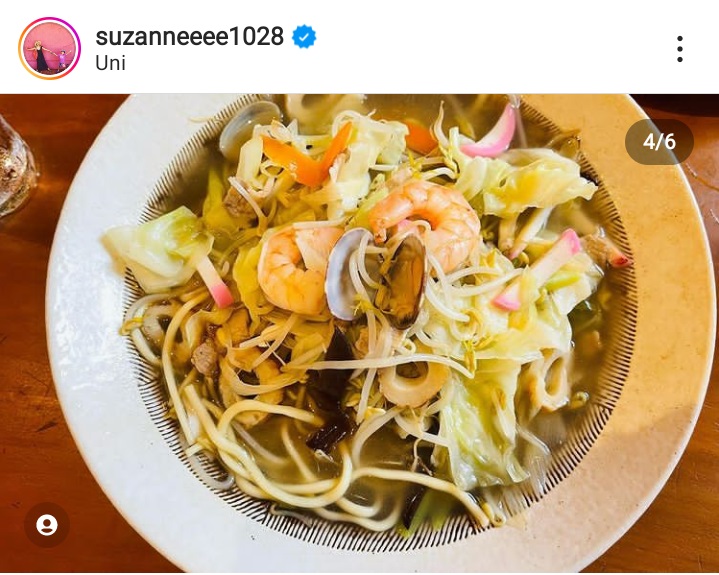 スザンヌのインスタグラムより
